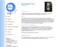 Tablet Screenshot of bobinger-tisch.de